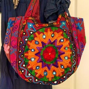 Boho lightweight cotton bag